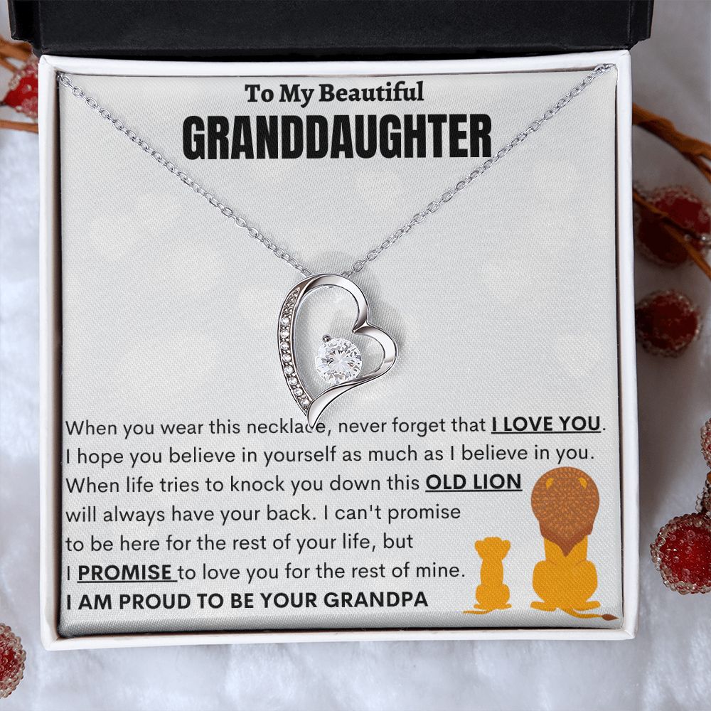 (ALMOST SOLD OUT) Gift for Granddaughter from Grandpa