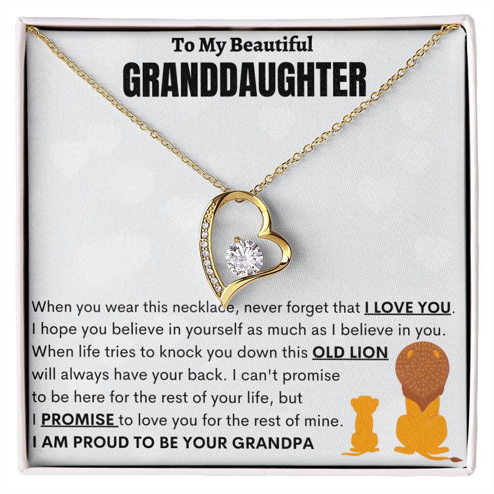 (ALMOST SOLD OUT) Gift for Granddaughter from Grandpa