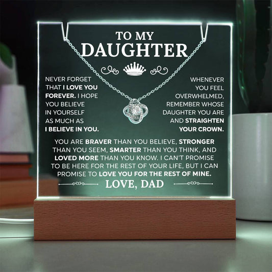 Heartfelt Keepsake Gift for Daughter from Dad