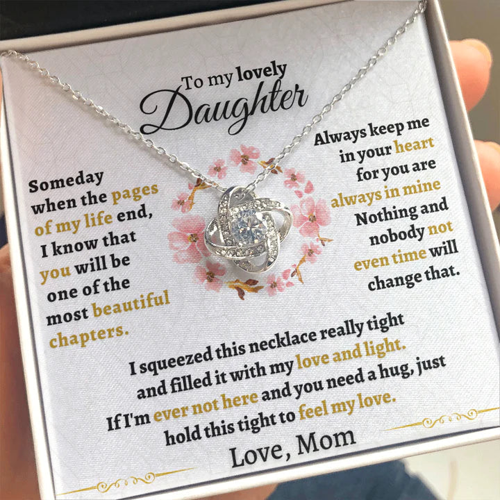 (ALMOST SOLD OUT) Gift for Daughter from Mom - Magnetic Keepsake Card - FGH