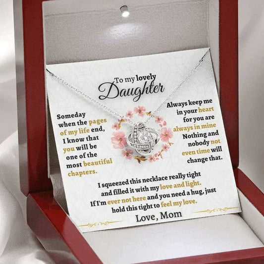 (ALMOST SOLD OUT) Gift for Daughter from Mom - Magnetic Keepsake Card - FGH