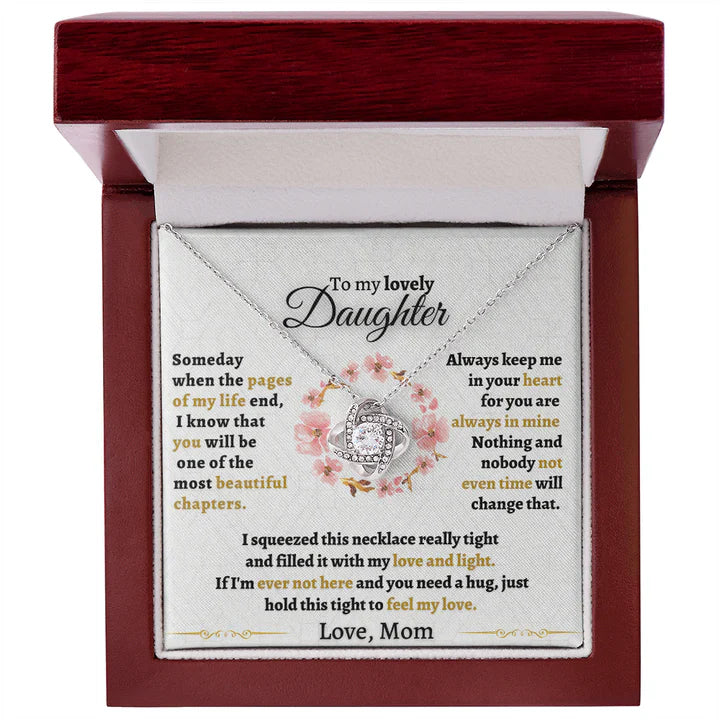 (ALMOST SOLD OUT) Gift for Daughter from Mom - Magnetic Keepsake Card - FGH