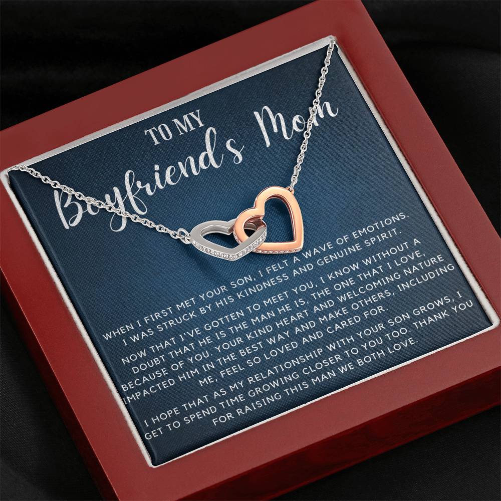 44 Double hearts necklace